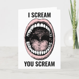 ICE CREAM BIRTHDAY CARDS FUNNY