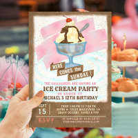Ice Cream Birthday Party | Here Comes the Sundae