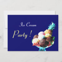 ICE CREAM BIRTHDAY PARTY
