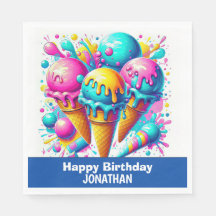 ice cream birthday party 