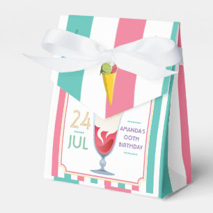 Ice Cream Birthday Party personalized Favor Box