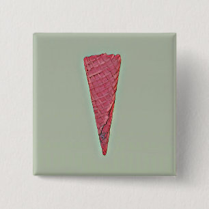 Ice cream cake 2 inch square button
