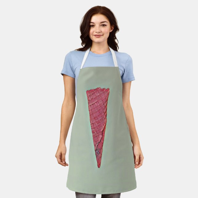 Ice cream cake apron (Worn)