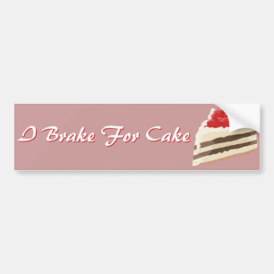 Ice Cream Cake Bumper Sticker