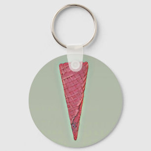 Ice cream cake keychain