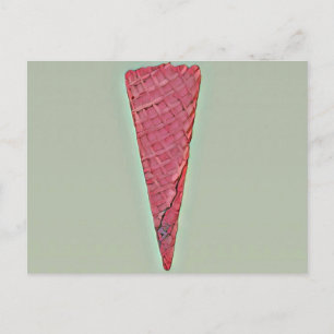 Ice cream cake postcard
