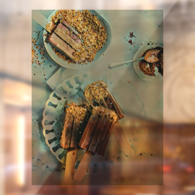 Ice cream cake window cling (Sheet 2)