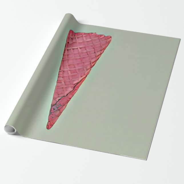 Ice cream cake wrapping paper (Unrolled)