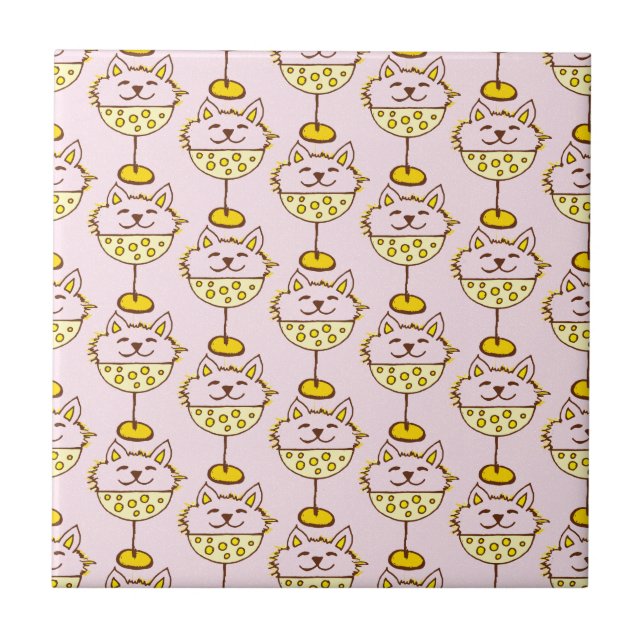 Ice Cream Cats II Tile (Front)