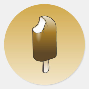 Ice Cream Classic Round Sticker