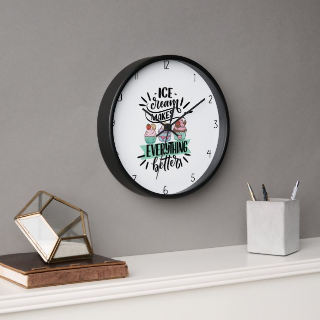 ice cream clock (Office)