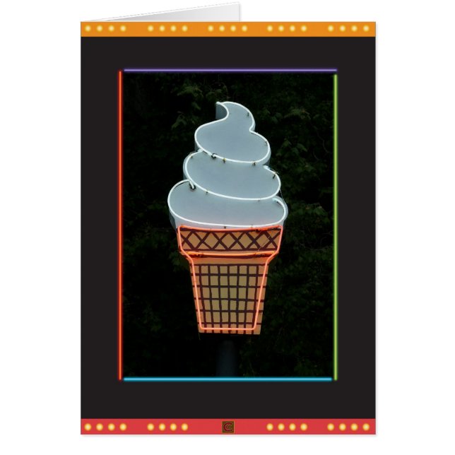 Ice Cream Cone-Card (Front)