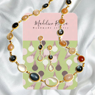 Ice Cream Cone Earring Display Calling Card