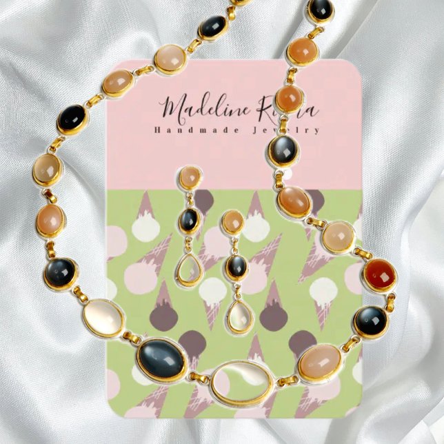 Ice Cream Cone Earring Display  Calling Card (Creator Uploaded)