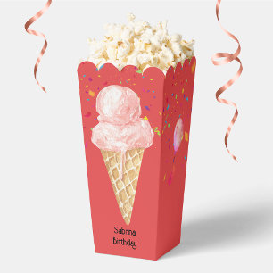 Ice Cream Cone Favour Box