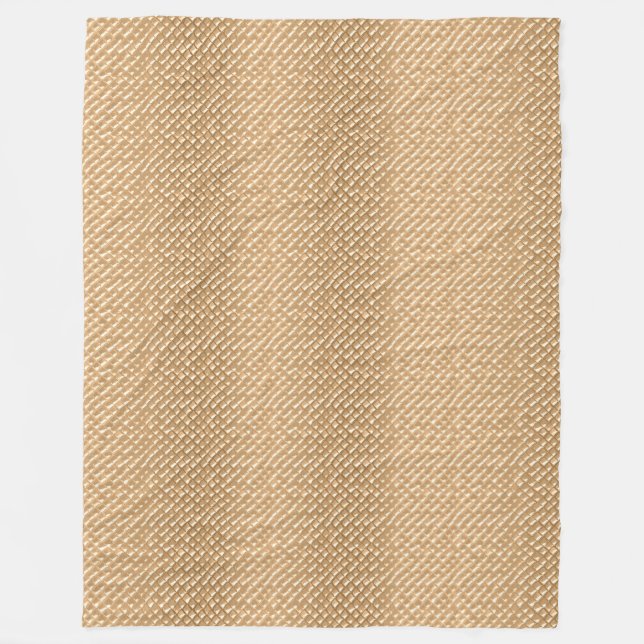Ice Cream Cone Fleece Blanket (Front)