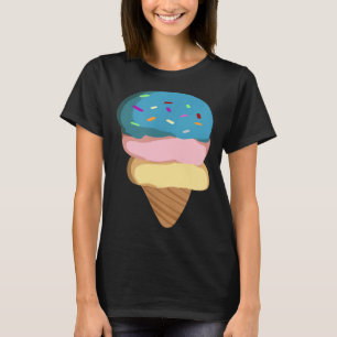 Ice Cream Cone Ice Cream For Girls & Women T-Shirt
