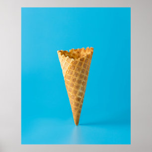 Ice cream cone poster