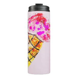 Ice Cream Cone Thermal Tumbler