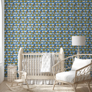 Ice Cream Cones and Vanilla Flowers Wallpaper