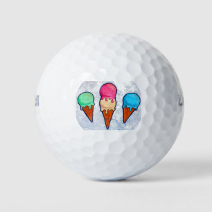 Ice Cream Cones Golf Balls