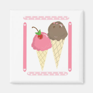 Ice Cream Cones Magnet
