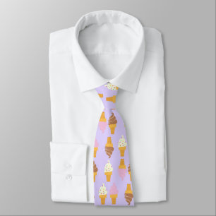 Ice Cream Cones Neck Tie
