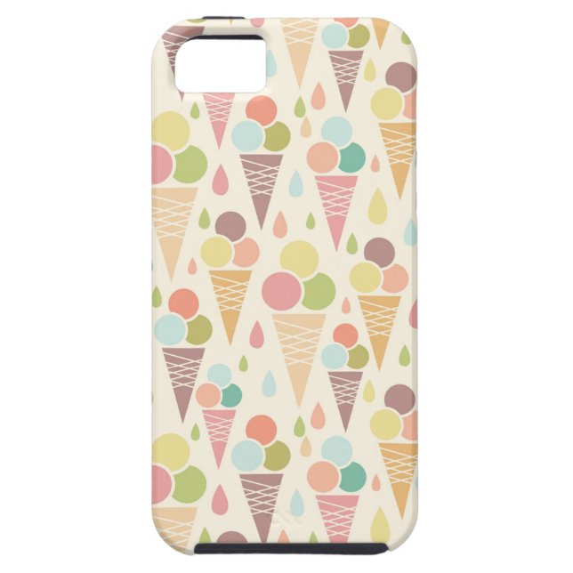 Ice cream cones pattern Case-Mate iPhone case (Back)