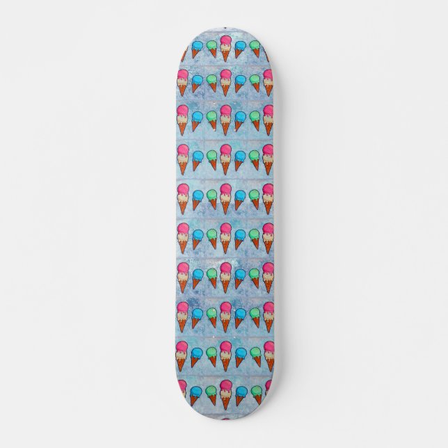 Ice Cream Cones Skateboard (Front)