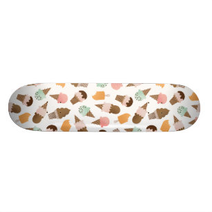 Ice Cream Cones Skateboard Deck