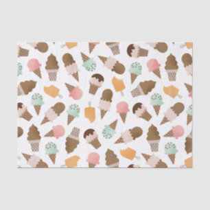 Ice Cream Cones Tissue Paper