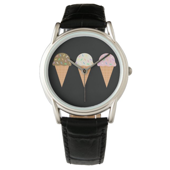 Ice Cream Cones Watch (Front)