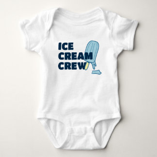 Ice Cream Crew Blue Baby Bodysuit