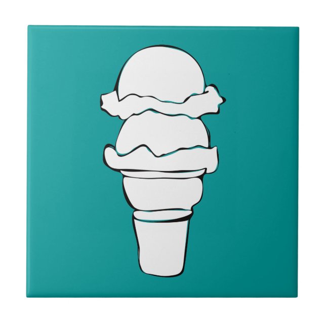 ice cream curls tile (Front)