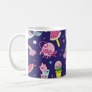 Ice Cream: Cute Seamless Coffee Mug