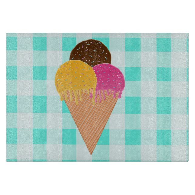 Ice-cream Cutting Board (Front)