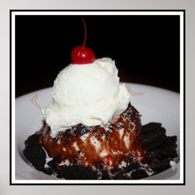 Ice Cream Desert Poster (Front)