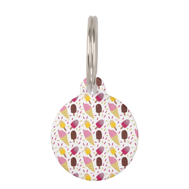 Ice Cream Dog ID Tag (Front)