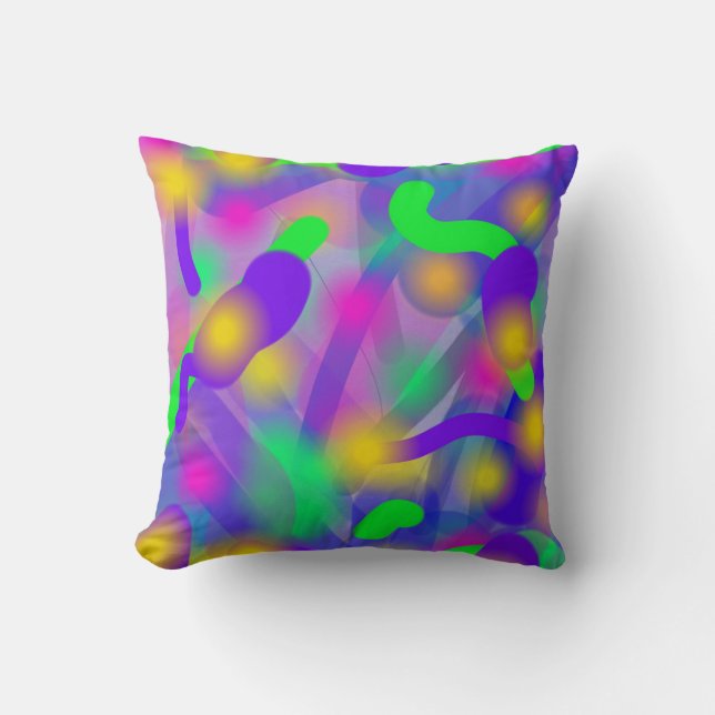 ICE CREAM DREAM THROW PILLOW (Front)