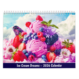 Ice Cream Dreams – 2026 Calendar