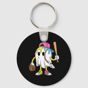 Ice Cream Drip Ghost Sell Spots Sell Drip Hallowee Keychain