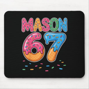 Ice Cream Drip Mason Six Seven 6 7 Gen Alpha Slang Mouse Pad