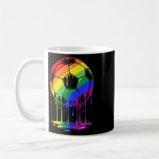 Ice Cream Drip Soccer Sports Soccer Drip For Girls Coffee Mug