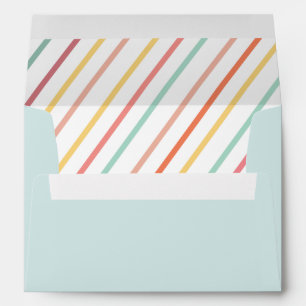 Ice Cream Extravaganza Birthday Party Envelope