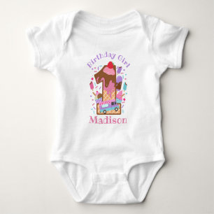 Ice Cream First Birthday shirt popcicles birthday 