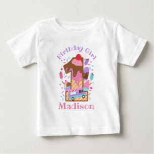 Ice Cream First Birthday shirt popcicles birthday 