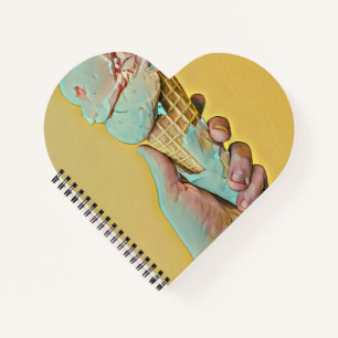 Ice cream flavour notebook
