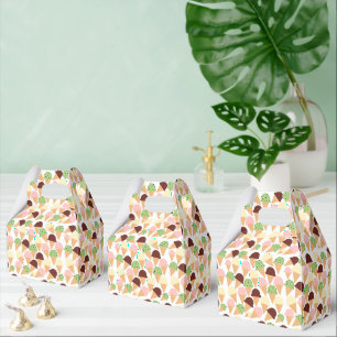 Ice Cream Flavours Favor Box