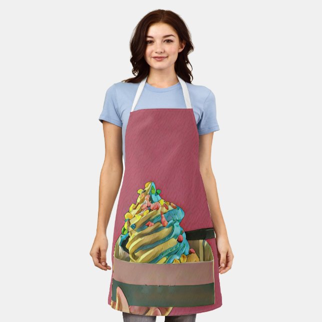 Ice cream for kids apron (Worn)