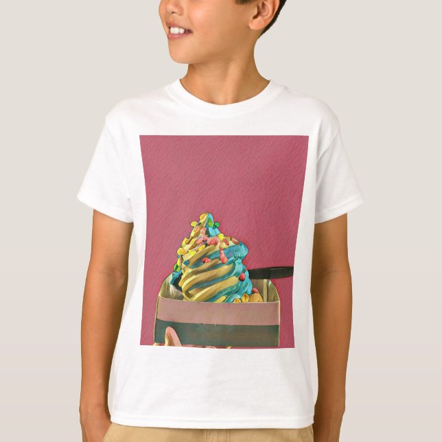 Ice cream for kids T-Shirt (Front)